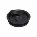 Small Closeable Press-In Lid - Black