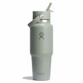 32 oz Travel Bottle with Flex Straw Cap - Agave